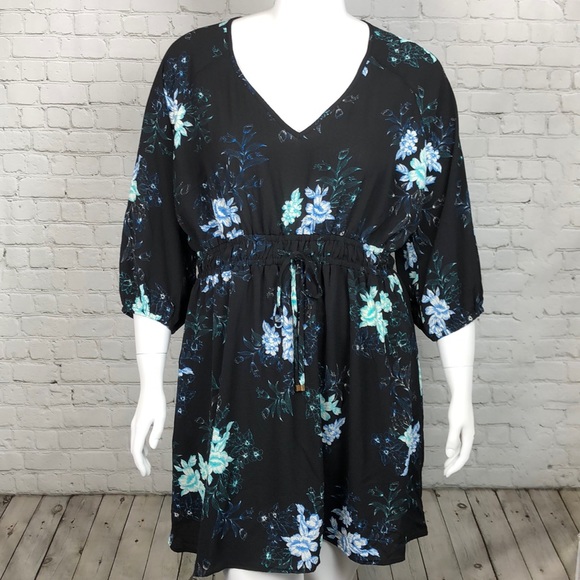 Size S/16 Left City Chic Tunic Dress GinzaFloral - Picture 3 of 7